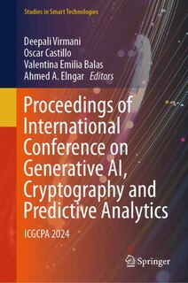 Couverture_Proceedings of International Conference on Generative AI, Cryptography and Predictive Analytics