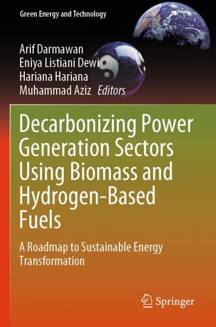 Front cover_Decarbonizing Power Generation Sectors Using Biomass and Hydrogen-Based Fuels