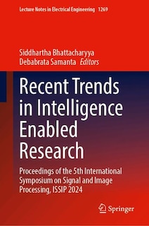 Couverture_Recent Trends in Intelligence Enabled Research