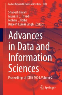 Couverture_Advances in Data and Information Sciences