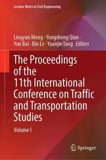 Front cover_The Proceedings of the 11th International Conference on Traffic and Transportation Studies