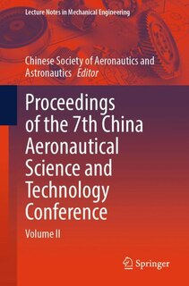 Front cover_Proceedings of the 7th China Aeronautical Science and Technology Conference
