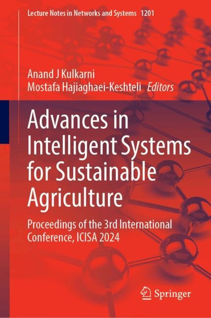 Front cover_Advances in Intelligent Systems for Sustainable Agriculture