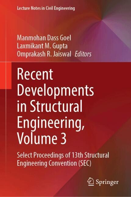 Front cover_Recent Developments in Structural Engineering, Volume 3