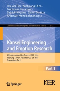 Couverture_Kansei Engineering and Emotion Research
