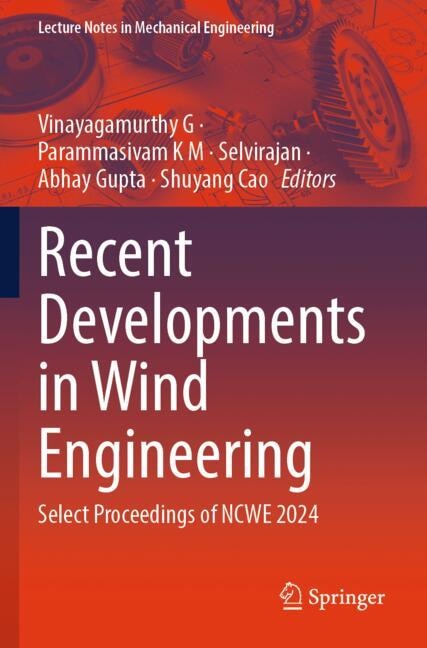 Couverture_Recent Developments in Wind Engineering