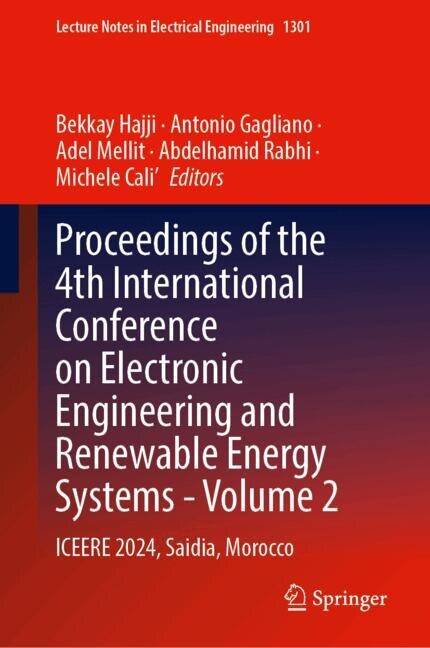 Couverture_Proceedings of the 4th International Conference on Electronic Engineering and Renewable Energy Systems - Volume 2