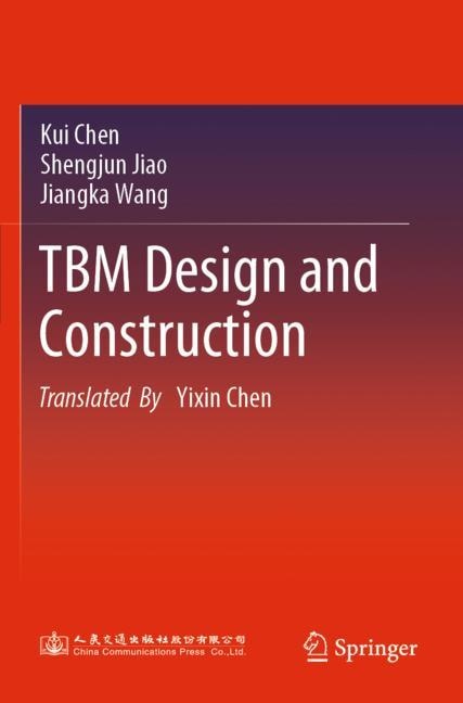 Front cover_TBM Design and Construction
