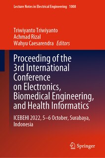 Couverture_Proceeding of the 3rd International Conference on Electronics, Biomedical Engineering, and Health Informatics