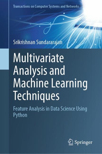 Front cover_Multivariate Analysis and Machine Learning Techniques
