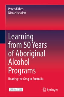 Couverture_Learning from 50 Years of Aboriginal Alcohol Programs