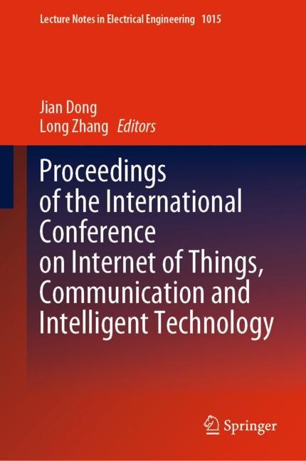 Couverture_Proceedings of the International Conference on Internet of Things, Communication and Intelligent Technology