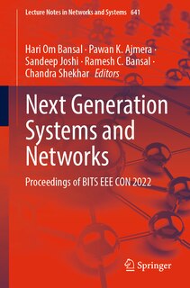 Couverture_Next Generation Systems and Networks