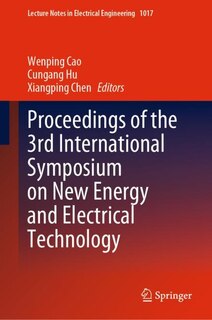 Front cover_Proceedings of the 3rd International Symposium on New Energy and Electrical Technology