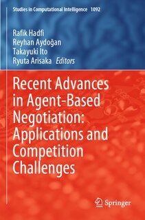 Front cover_Recent Advances in Agent-Based Negotiation