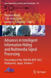 Front cover_Advances in Intelligent Information Hiding and Multimedia Signal Processing