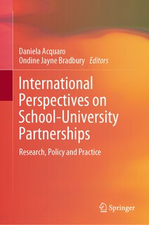Front cover_International Perspectives on School-University Partnerships