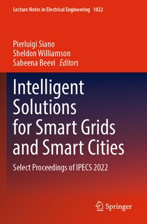Front cover_Intelligent Solutions for Smart Grids and Smart Cities