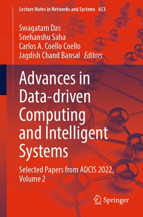 Advances in Data-driven Computing and Intelligent Systems: Selected Papers from ADCIS 2022, Volume 2