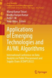 Couverture_Applications of Emerging Technologies and AI/ML Algorithms
