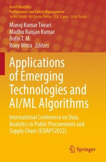Front cover_Applications of Emerging Technologies and AI/ML Algorithms