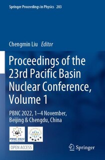 Front cover_Proceedings of the 23rd Pacific Basin Nuclear Conference, Volume 1