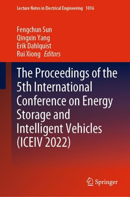 Couverture_The Proceedings of the 5th International Conference on Energy Storage and Intelligent Vehicles (ICEIV 2022)