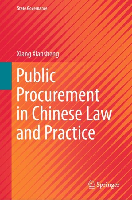 Front cover_Public Procurement in Chinese Law and Practice