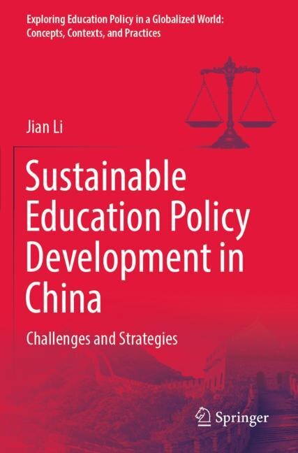 Couverture_Sustainable Education Policy Development in China