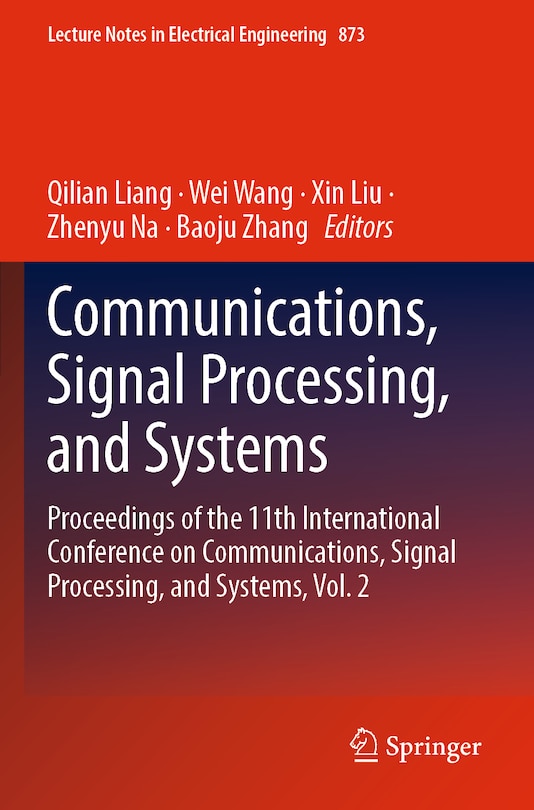 Front cover_Communications, Signal Processing, and Systems