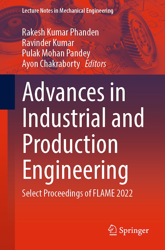 Front cover_Advances in Industrial and Production Engineering