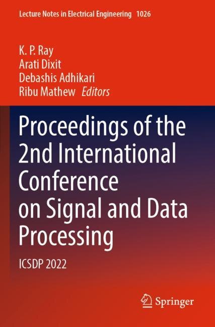 Front cover_Proceedings of the 2nd International Conference on Signal and Data Processing