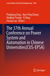 Couverture_The 37th Annual Conference on Power System and Automation in Chinese Universities (CUS-EPSA)