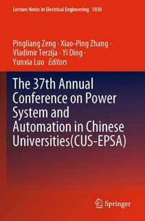 Couverture_The 37th Annual Conference on Power System and Automation in Chinese Universities (CUS-EPSA)
