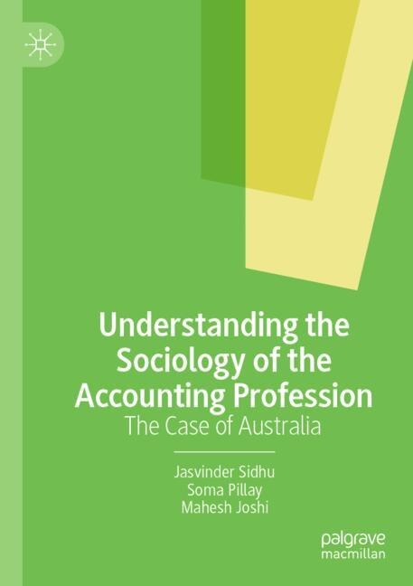 Front cover_Understanding the Sociology of the Accounting Profession