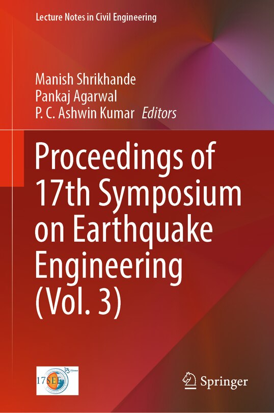 Couverture_Proceedings of 17th Symposium on Earthquake Engineering (Vol. 3)