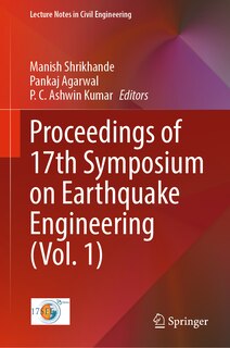 Couverture_Proceedings of 17th Symposium on Earthquake Engineering (Vol. 1)