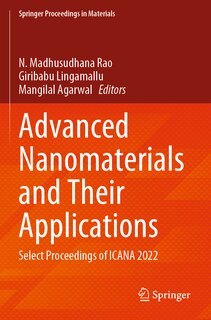 Couverture_Advanced Nanomaterials and Their Applications
