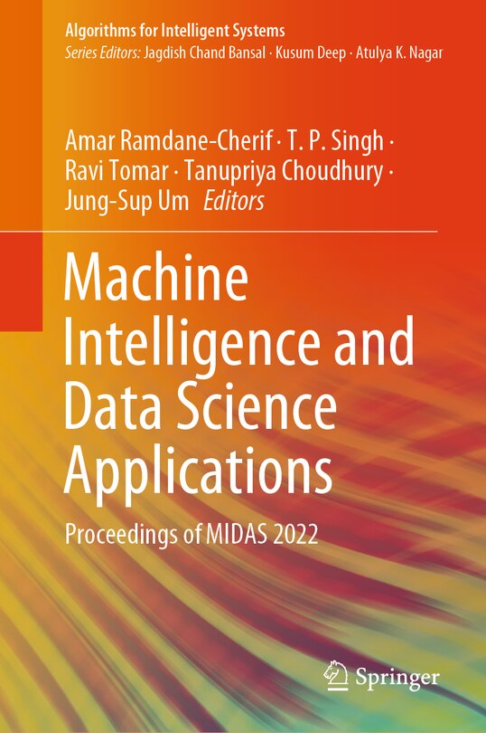 Front cover_Machine Intelligence and Data Science Applications
