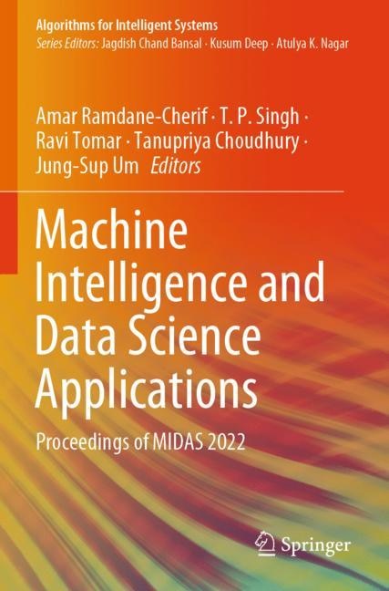 Front cover_Machine Intelligence and Data Science Applications