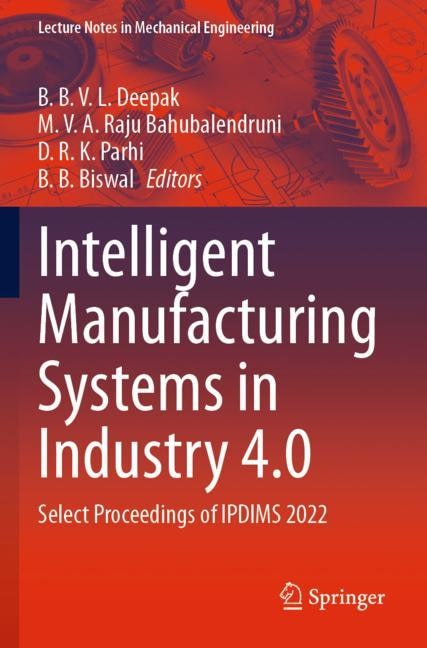 Couverture_Intelligent Manufacturing Systems in Industry 4.0