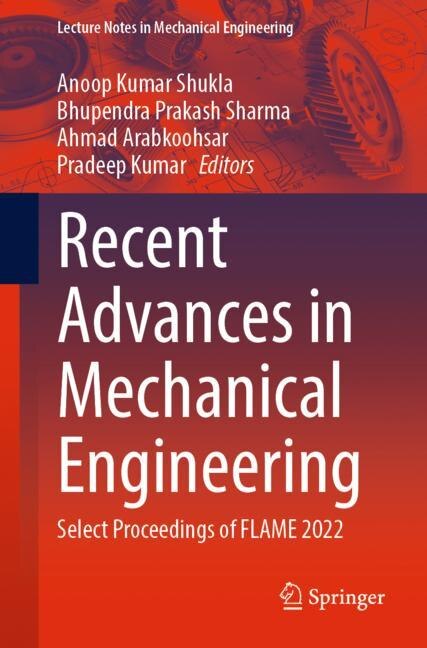 Couverture_Recent Advances in Mechanical Engineering