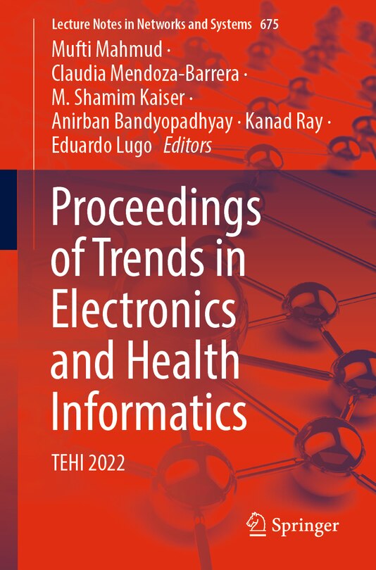 Couverture_Proceedings of Trends in Electronics and Health Informatics