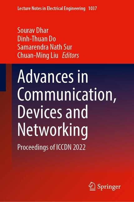 Couverture_Advances in Communication, Devices and Networking
