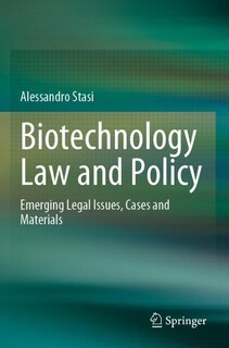 Couverture_Biotechnology Law and Policy