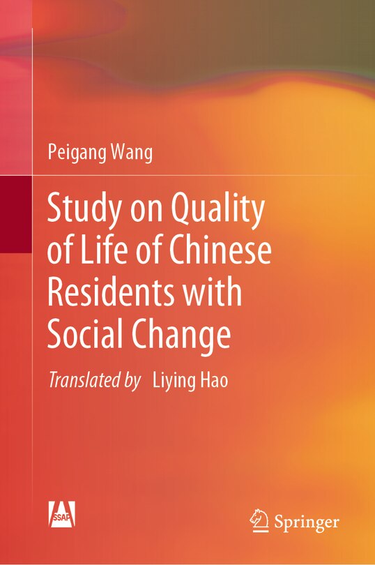 Couverture_Study on Quality of Life of Chinese Residents with Social Change