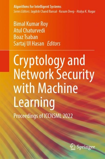 Couverture_Cryptology and Network Security with Machine Learning
