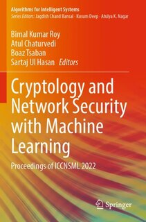 Front cover_Cryptology and Network Security with Machine Learning