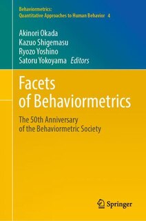 Front cover_Facets of Behaviormetrics