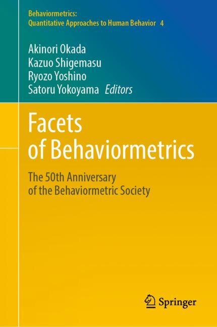 Front cover_Facets of Behaviormetrics